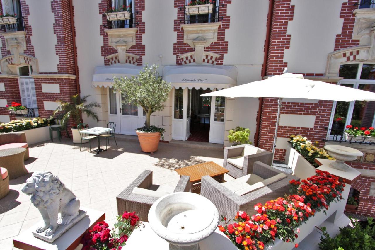 Hotel De La Plage Ouistreham Kültér fotó