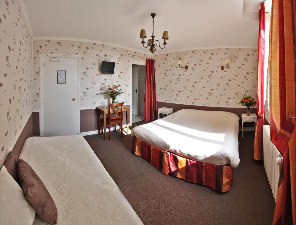 Hotel De La Plage Ouistreham Szoba fotó